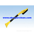 long handle professional manufacturer ice scraper with snow brush
